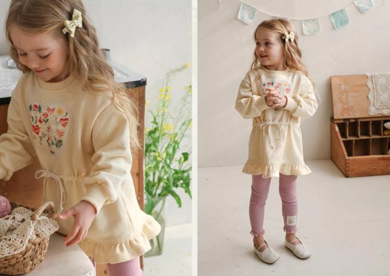 [KIDS] Rose mini one-piece