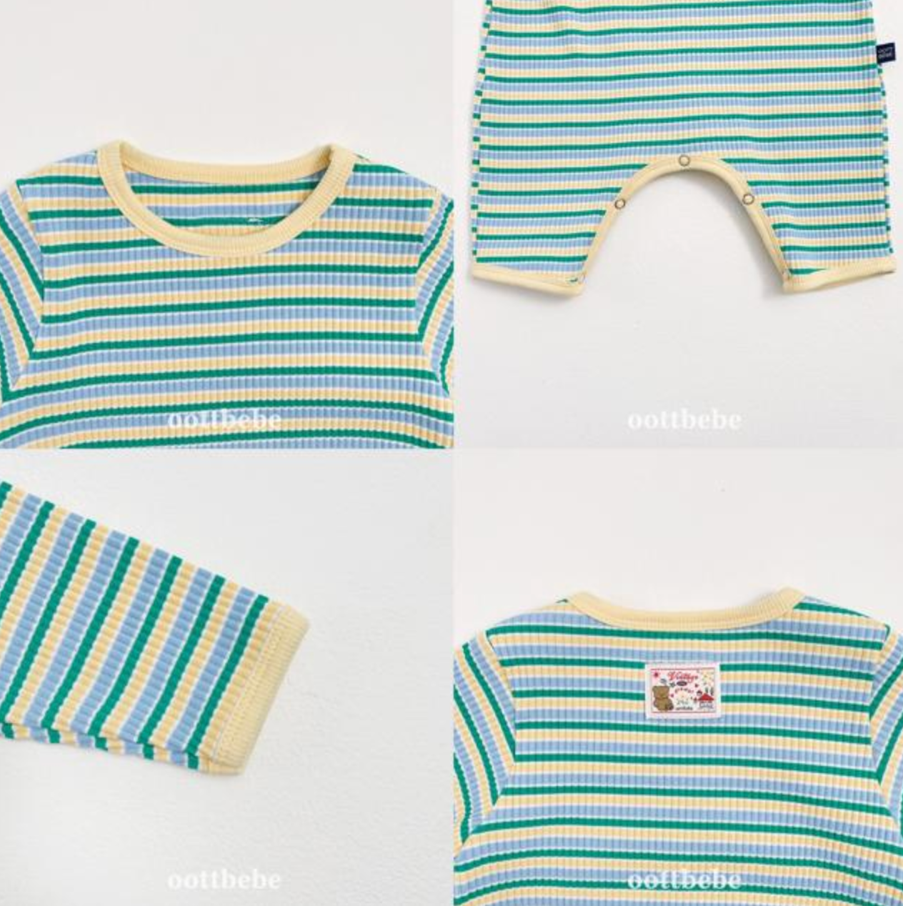 [BABY] Pallete bodysuits pajamas