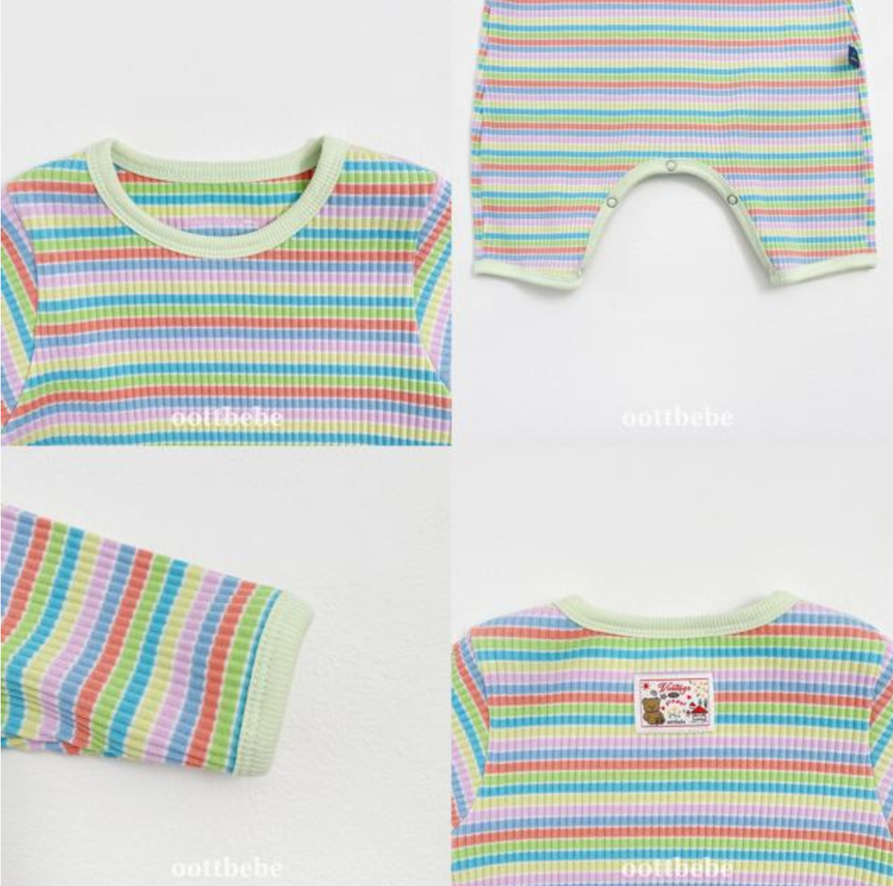 [BABY] Pallete bodysuits pajamas