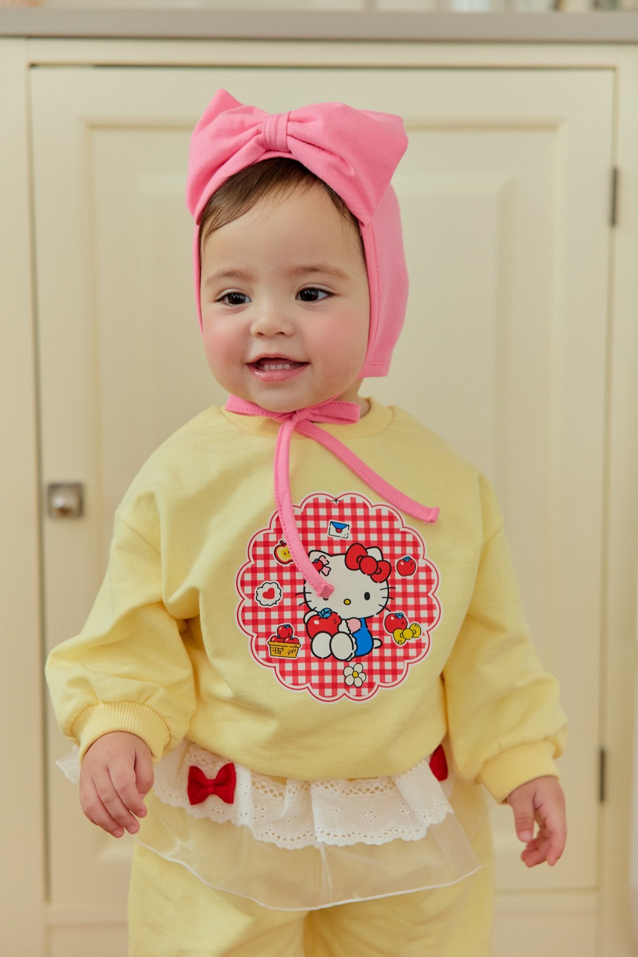 [BABY] Kitty top and bottom set