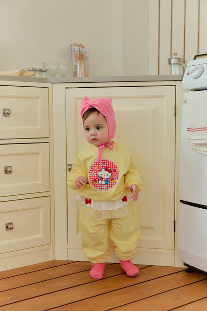 [BABY] Kitty top and bottom set