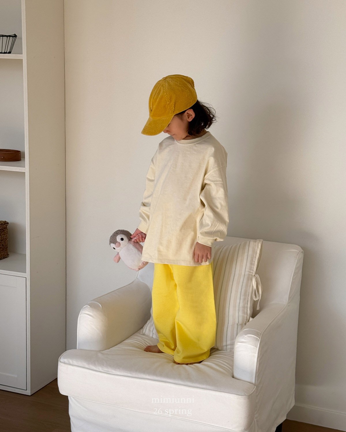 [KIDS] 1+1 Easy wide pants