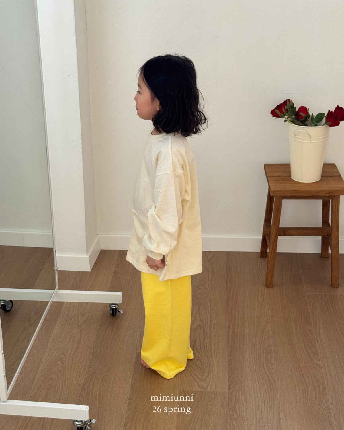 [KIDS] 1+1 Easy wide pants
