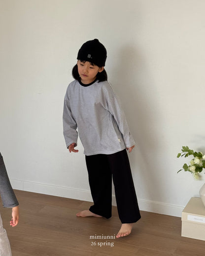 [KIDS] 1+1 Easy wide pants