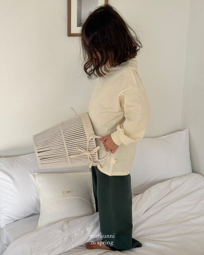 [KIDS] 1+1 Easy wide pants