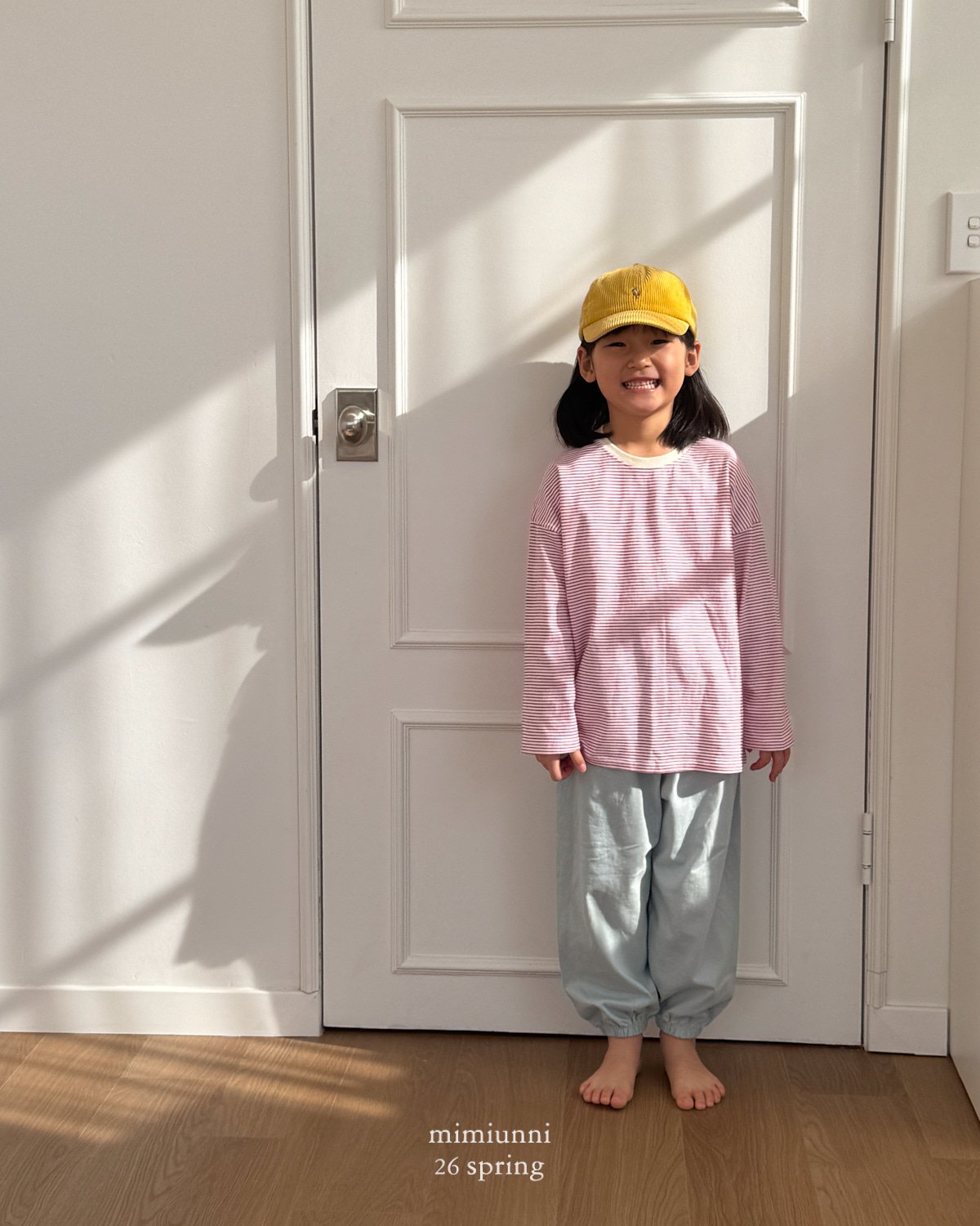 [KIDS] 1+1 Striped tee