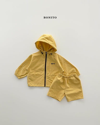 [KIDS] Windbreaker Hooded Set