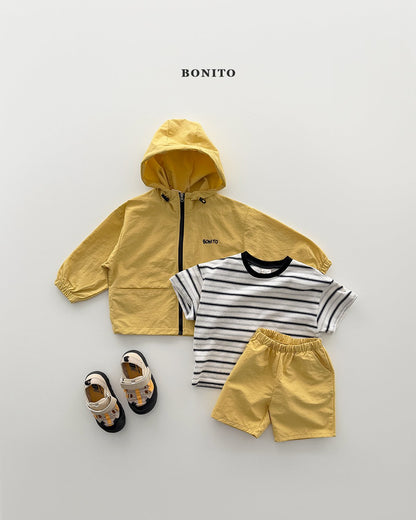 [KIDS] Windbreaker Hooded Set