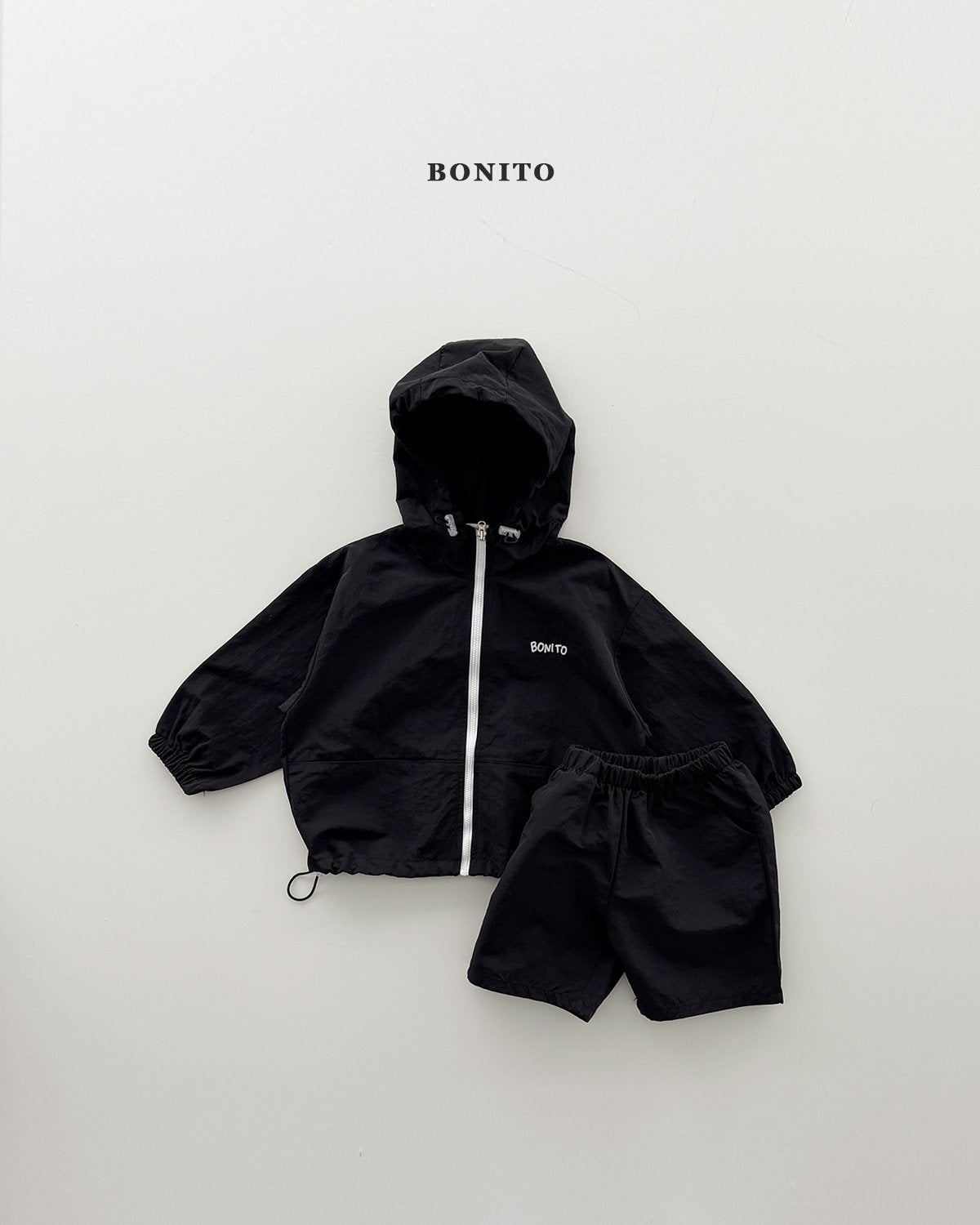 [KIDS] Windbreaker Hooded Set
